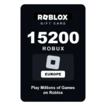 Roblox 15200 Robux gift card - Europe