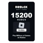Roblox 15200 Robux gift card - Global