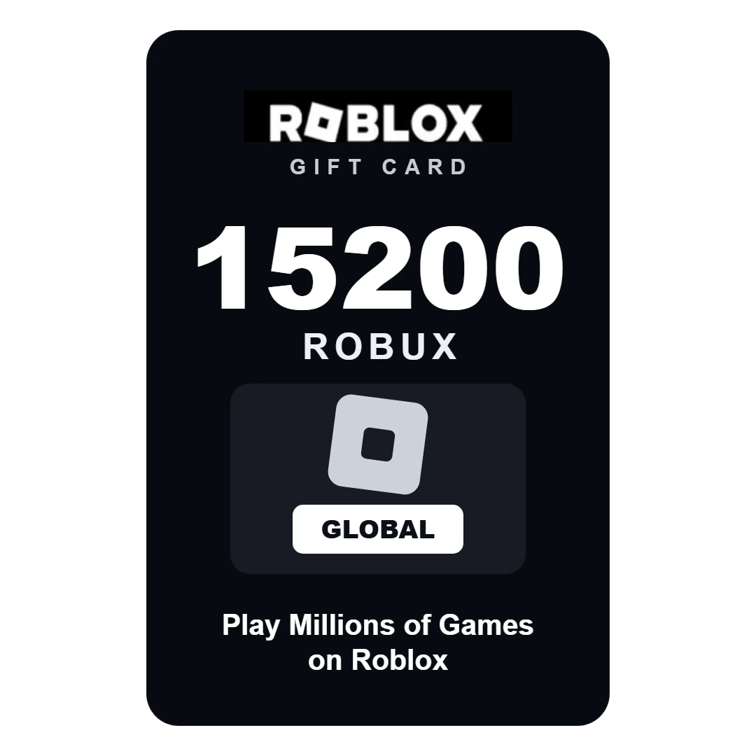 roblox-15200-robux-global Roblox 15200 Robux gift card - Global