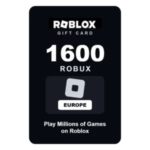 Roblox 1600 Robux gift card - Europe