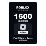 Roblox 1600 Robux gift card - Global