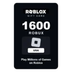 Roblox 1600 Robux gift card - USA
