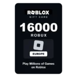 Roblox 16000 Robux gift card - Europe