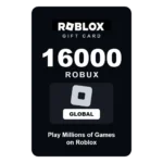 Roblox 16000 Robux gift card - Global