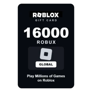 Roblox 16000 Robux gift card - Global