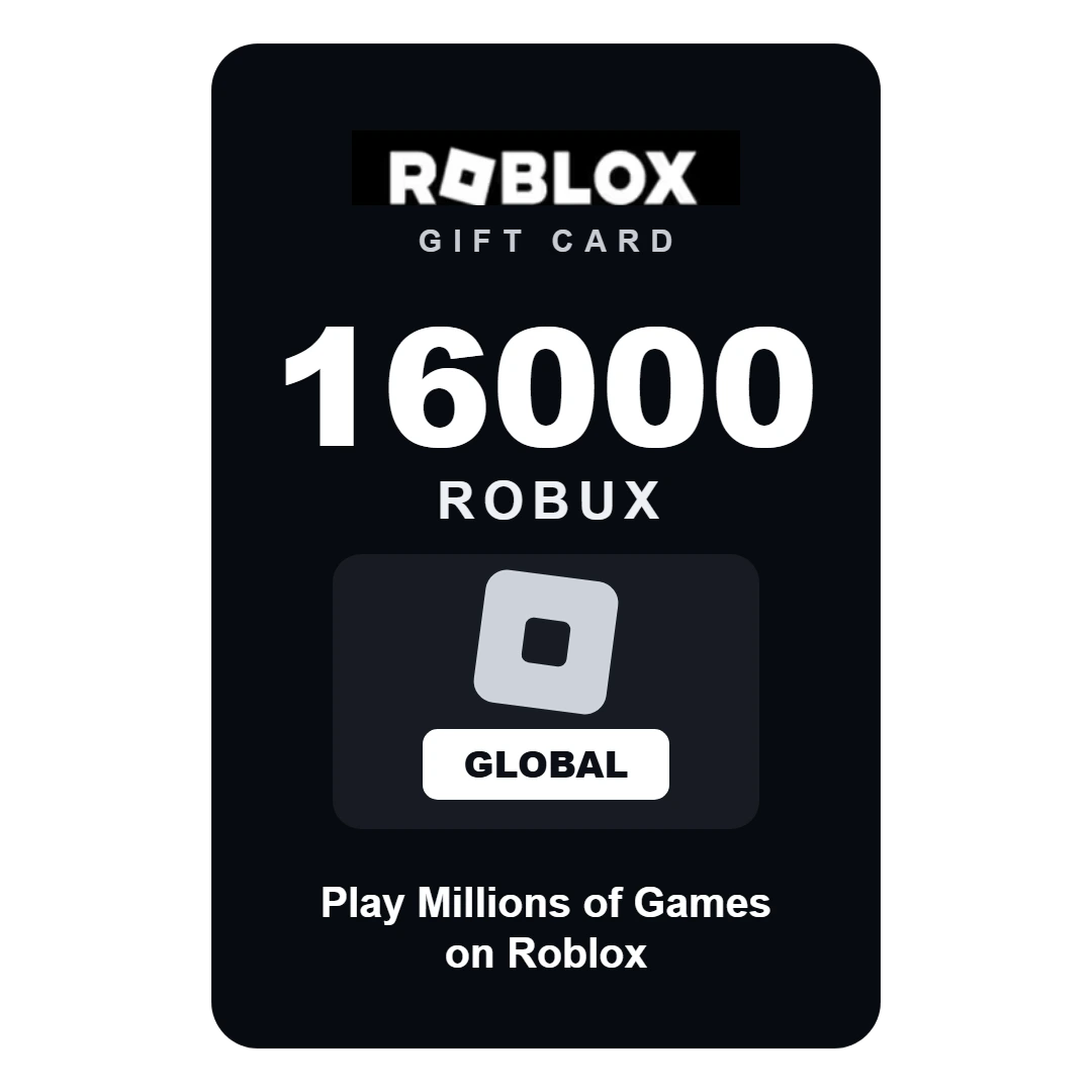 roblox-16000-robux-global Roblox 16000 Robux gift card - Global