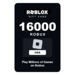 Roblox 16000 Robux gift card - USA