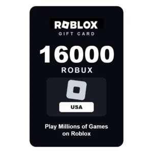 Roblox 16000 Robux gift card - USA