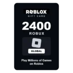 Roblox 2400 Robux gift card - Global