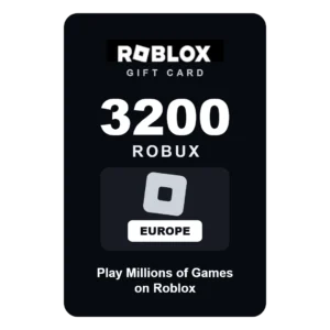 Roblox 3200 Robux gift card - Europe