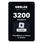 Roblox 3200 Robux gift card - Global