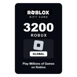Roblox 3200 Robux gift card - Global