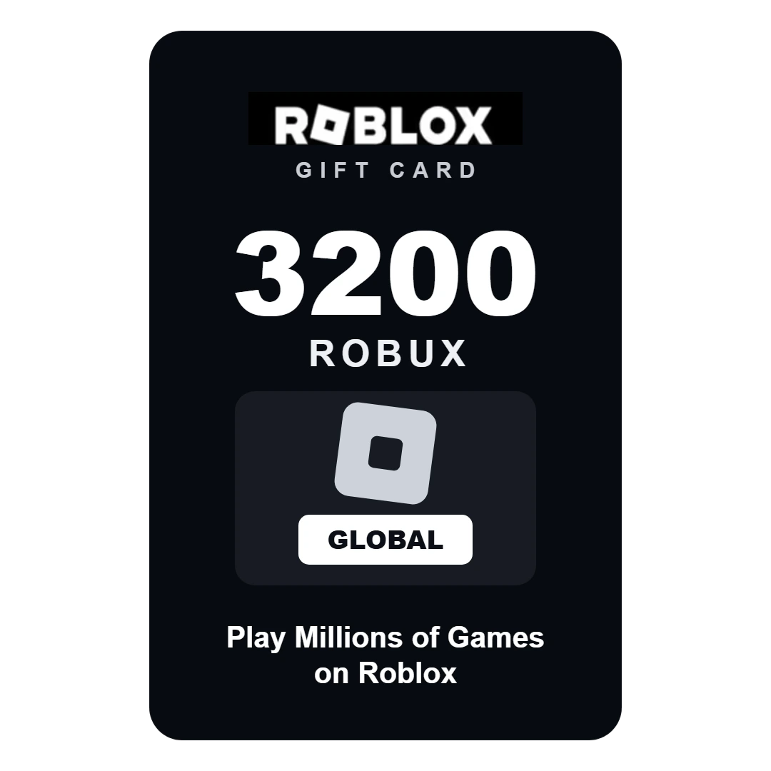 roblox-3200-robux-global Roblox 3200 Robux gift card - Global