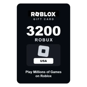 Roblox 3200 Robux gift card - USA
