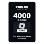 Roblox 4000 Robux gift card - Global