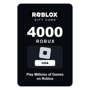 Roblox 4000 Robux gift card - USA