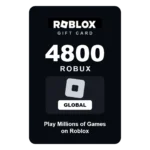 Roblox 4800 Robux gift card - Global