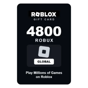 Roblox 4800 Robux gift card - Global