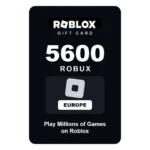 Roblox 5600 Robux gift card - Europe