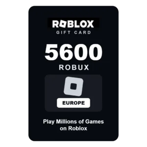 Roblox 5600 Robux gift card - Europe