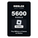 Roblox 5600 Robux gift card - Global