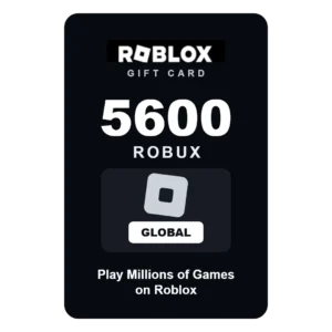 Roblox 5600 Robux gift card - Global