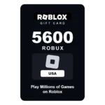Roblox 5600 Robux gift card - USA