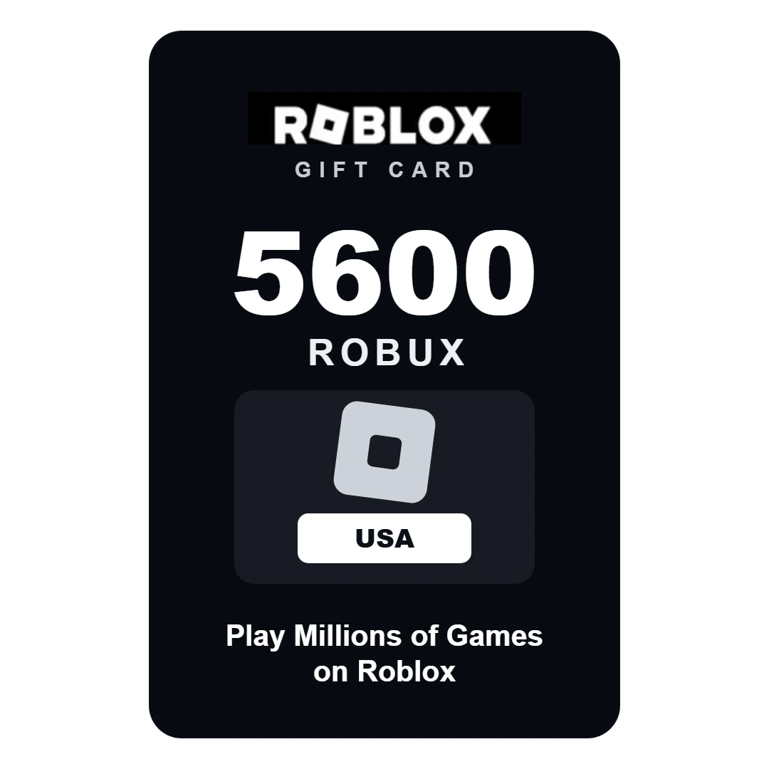 roblox-5600-robux-usa Roblox 5600 Robux gift card - USA