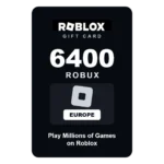 Roblox 6400 Robux gift card - Europe