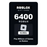 Roblox 6400 Robux gift card - Global