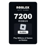 Roblox 7200 Robux gift card - Global