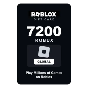 Roblox 7200 Robux gift card - Global