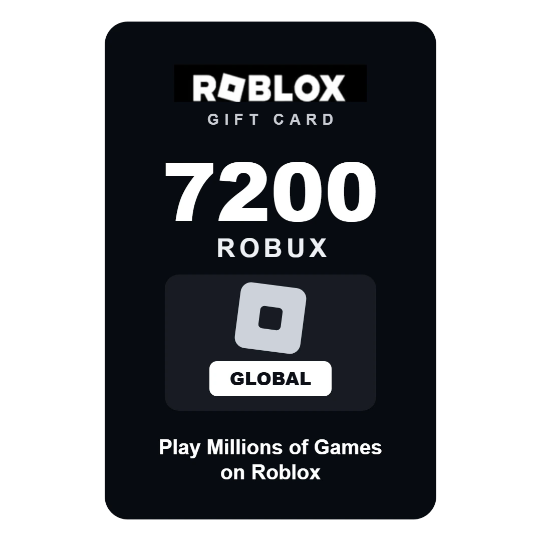 roblox-7200-robux-global Roblox 7200 Robux gift card - Global
