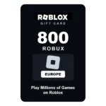 Roblox 800 Robux gift card - Europe