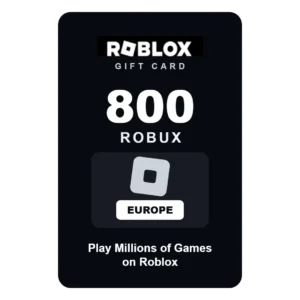 Roblox 800 Robux gift card - Europe