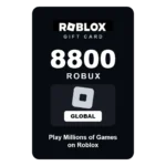 Roblox 8800 Robux gift card - Global