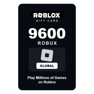 Roblox 9600 Robux gift card - Global
