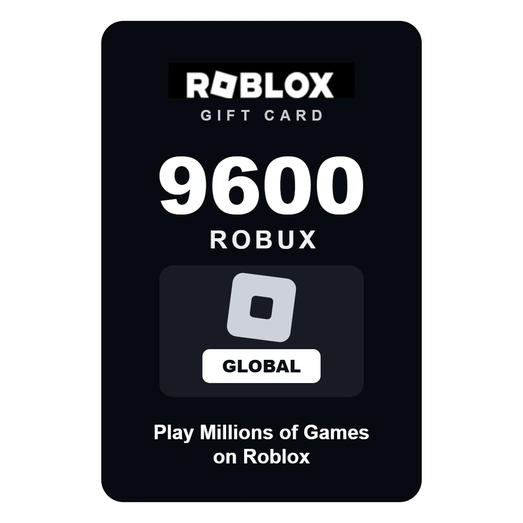 roblox-9600-robux-global Roblox 9600 Robux gift card - Global