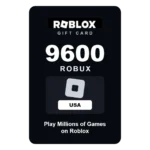 Roblox 9600 Robux gift card - USA