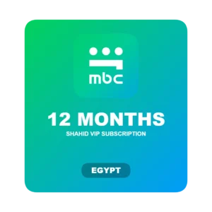 Shahid VIP 12 months Egypt subscription code - MBC streaming