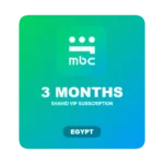 Shahid VIP 3 months Egypt subscription code - MBC streaming