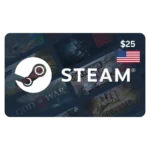 Steam Wallet Card 25 USD (USA) – EogStore