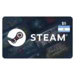Steam Gift Card 5 USD Argentina Region – EogStore