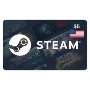 Steam Wallet Card 5 USD (USA) – EogStore