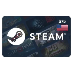 Steam Wallet Card 75 USD (USA) – EogStore