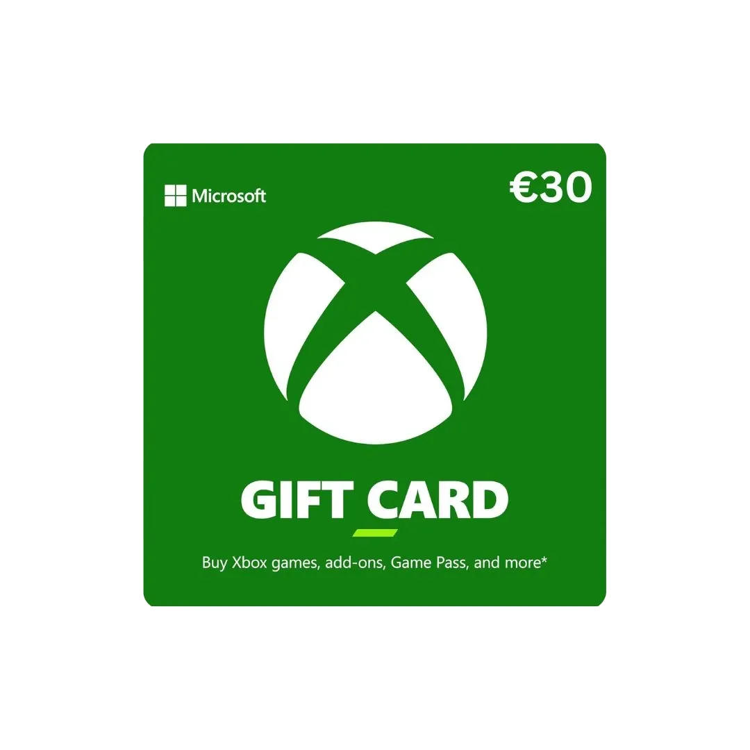 xbox-gift-card-30-eur.webp Xbox Gift Card 30 EUR – Euro Store – EogStore